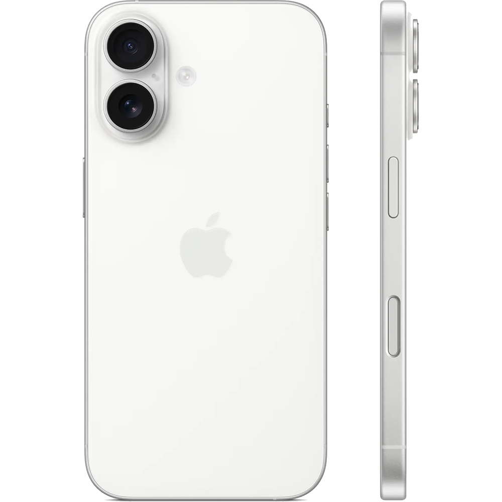 Apple iPhone 16 256 ГБ, белый